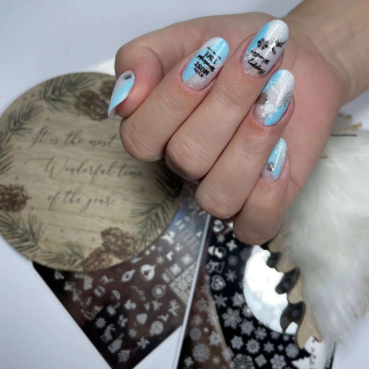 Stamping Plate GN 40 - Winter Spirit