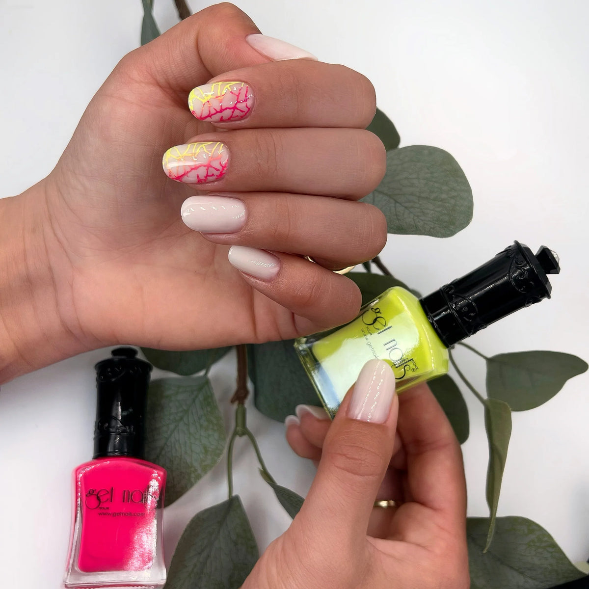 Vernis stamping Lac Neon Yellow 15ml GN