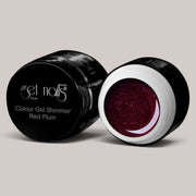 Colour Gel Shimmer Red Plum | Gel Colorat UV/LED