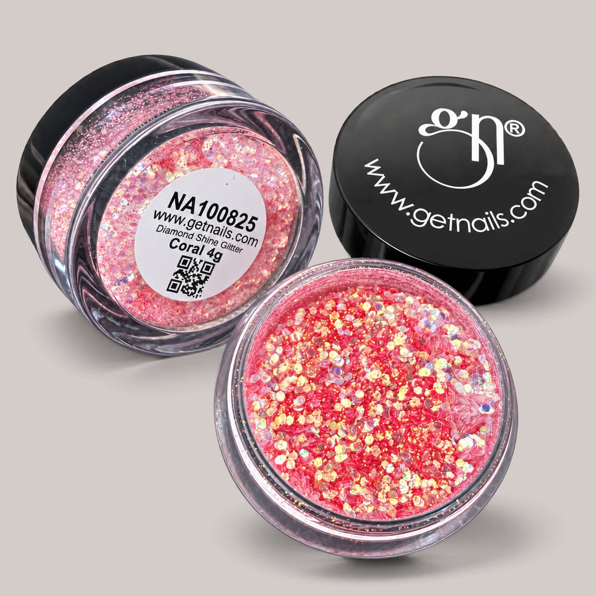 Diamond Shine Glitter Coral 4g