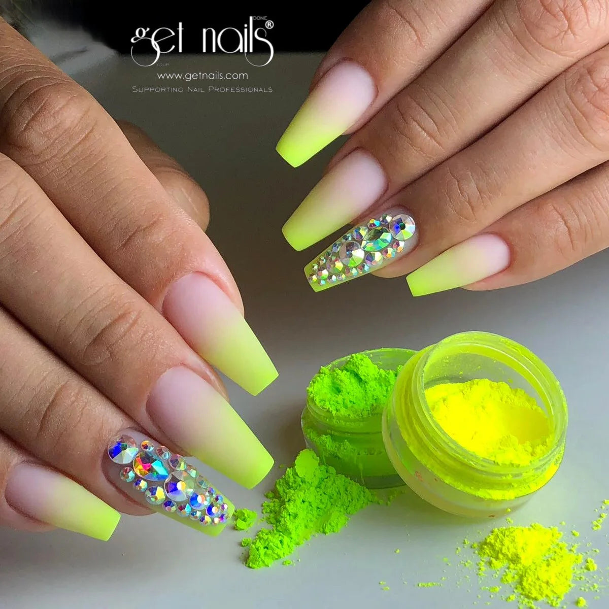 Pigment Ultra Néon Phosphorescent Jaune 5g