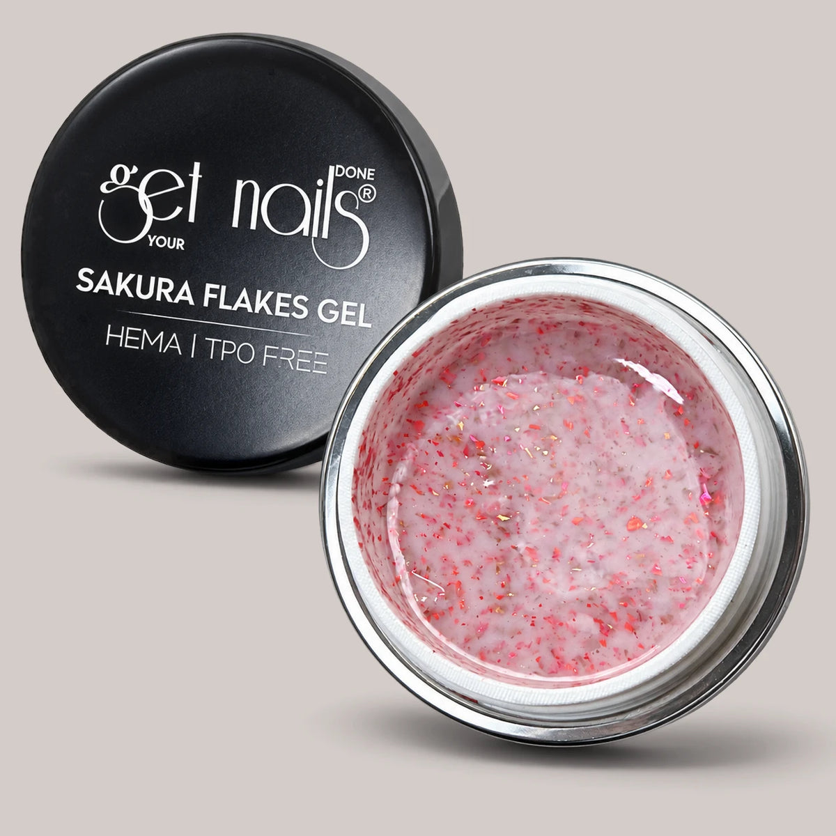 Sakura Flakes Gel | Gel Constructie Autonivelant HEMA Free