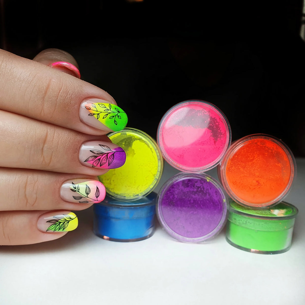Ultra Neon Phosphorescent Pink Pigment 5g
