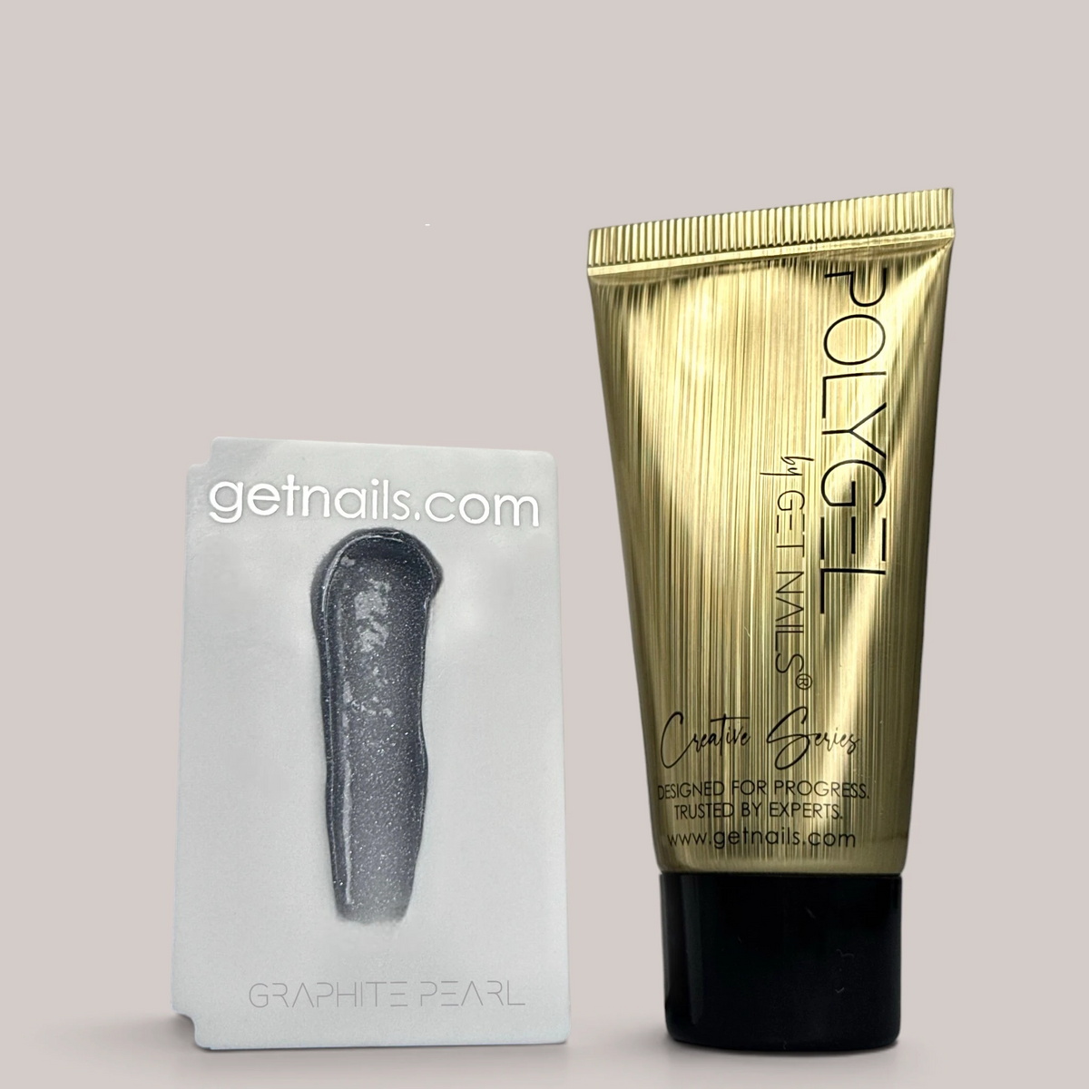 Polygel Get Nails - Graphite Pearl, 30 g
