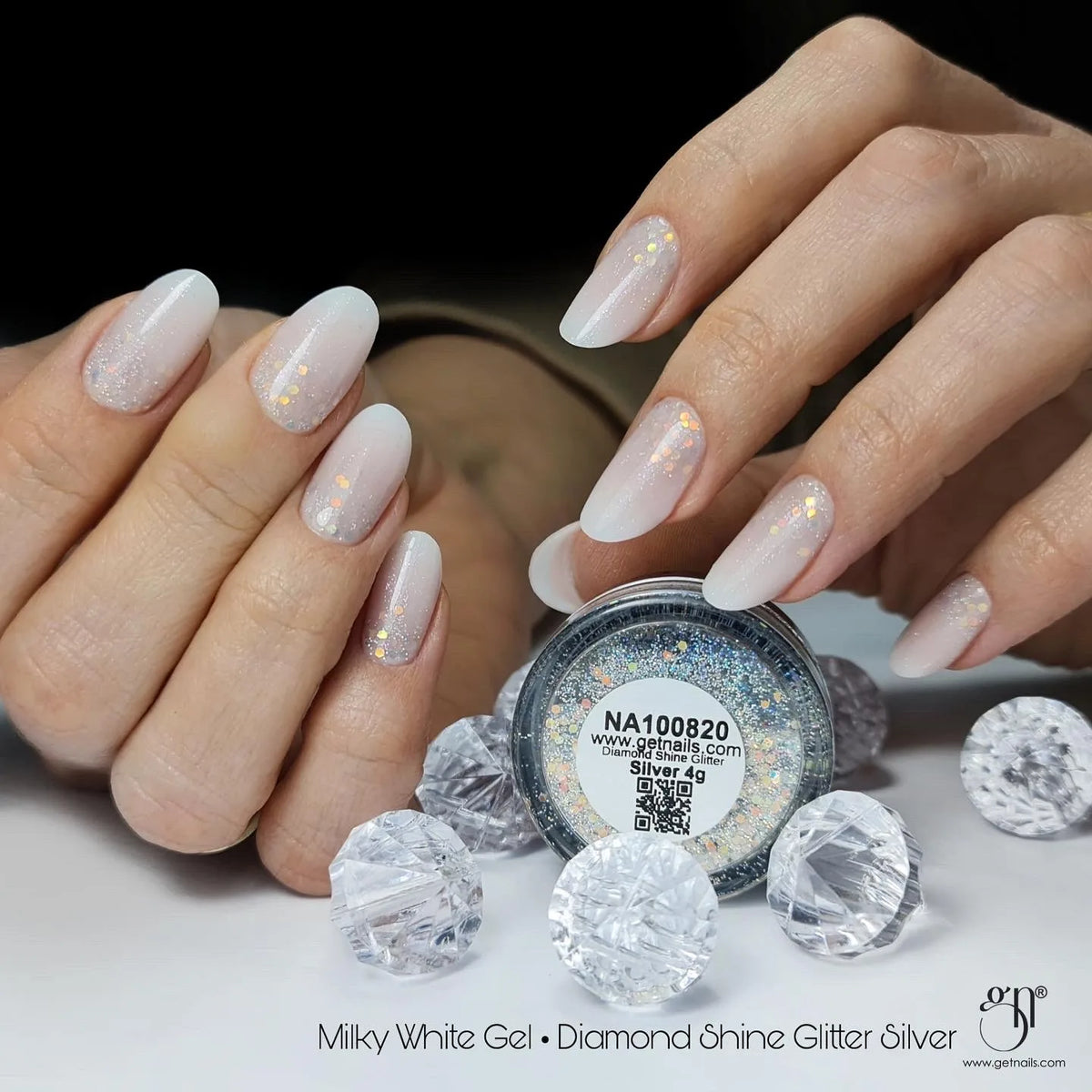 Gel blanc laiteux 200g