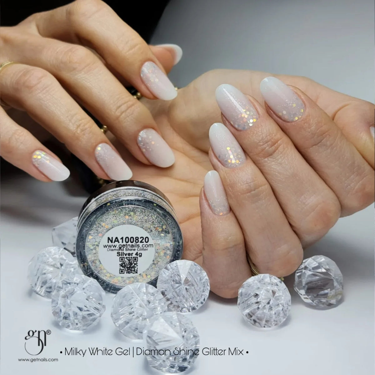Gel blanc laiteux 200g