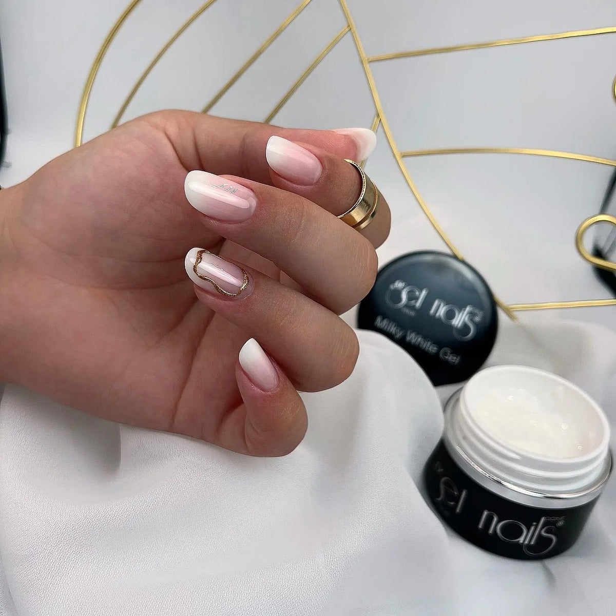 Gel blanc laiteux 200g