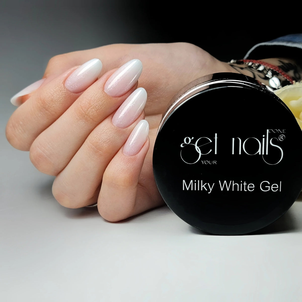 Gel à paillettes Gellaty Rose 50g