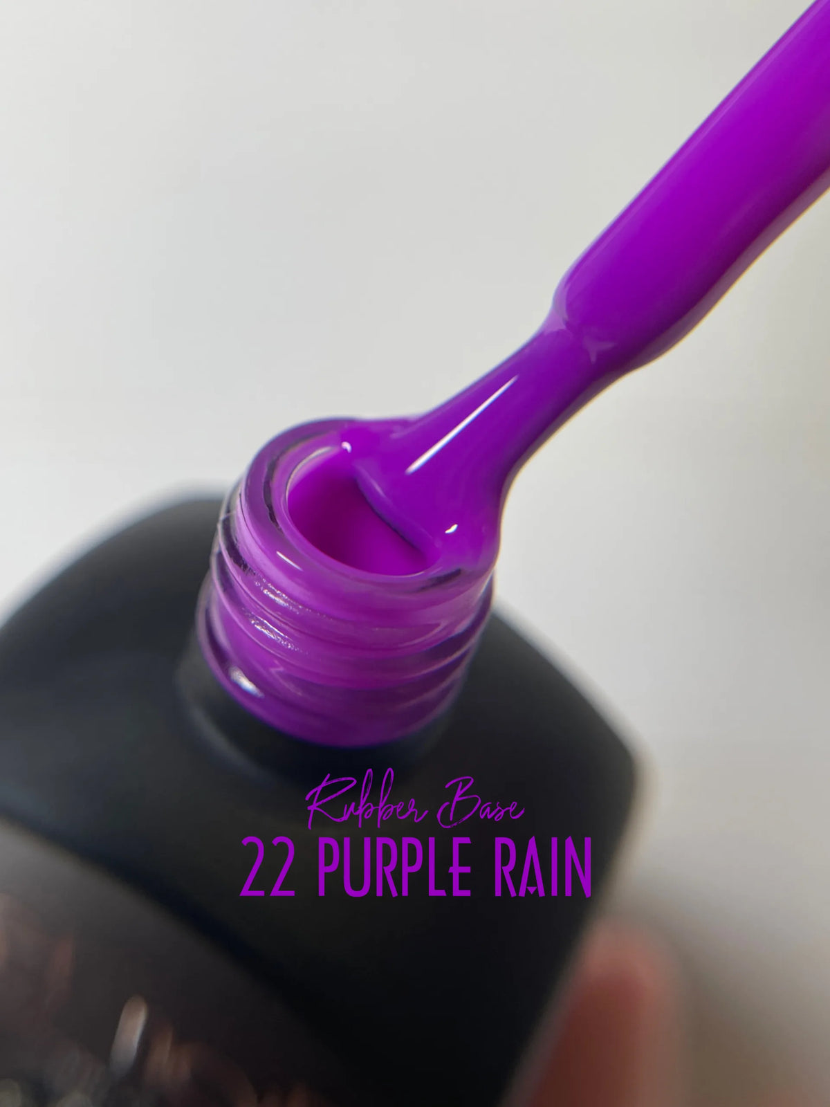 Summer Rubber Base 22 Purple Rain | Baza Rubber Neon