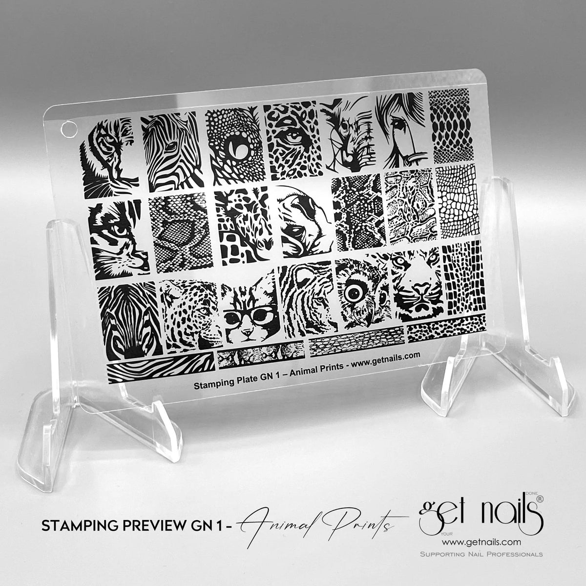 Stamping Preview GN 1 - Animal Prints