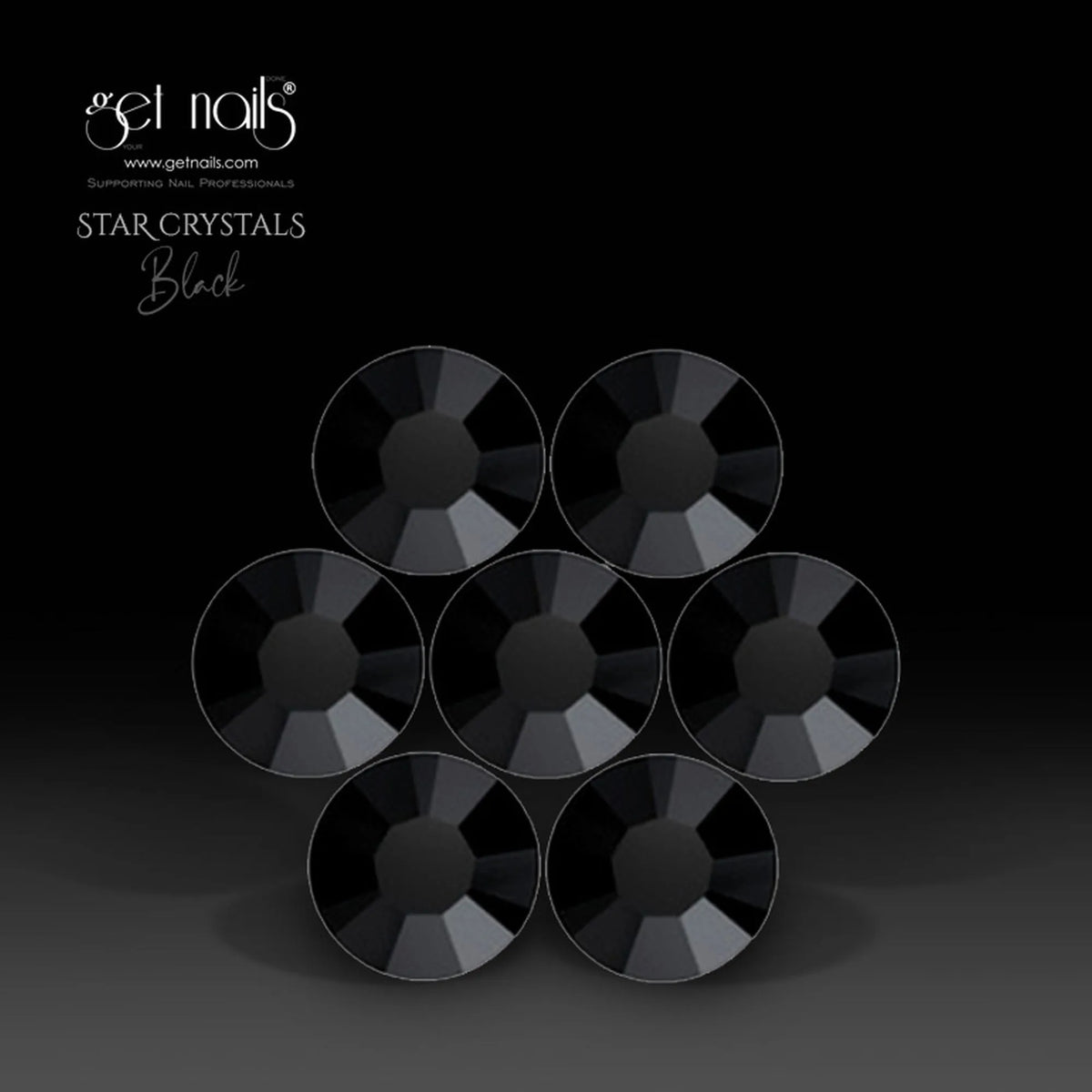 Star Crystals Black, SS10 GN