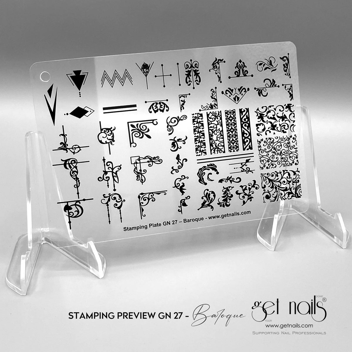 Stamping Preview GN 27 - Baroque