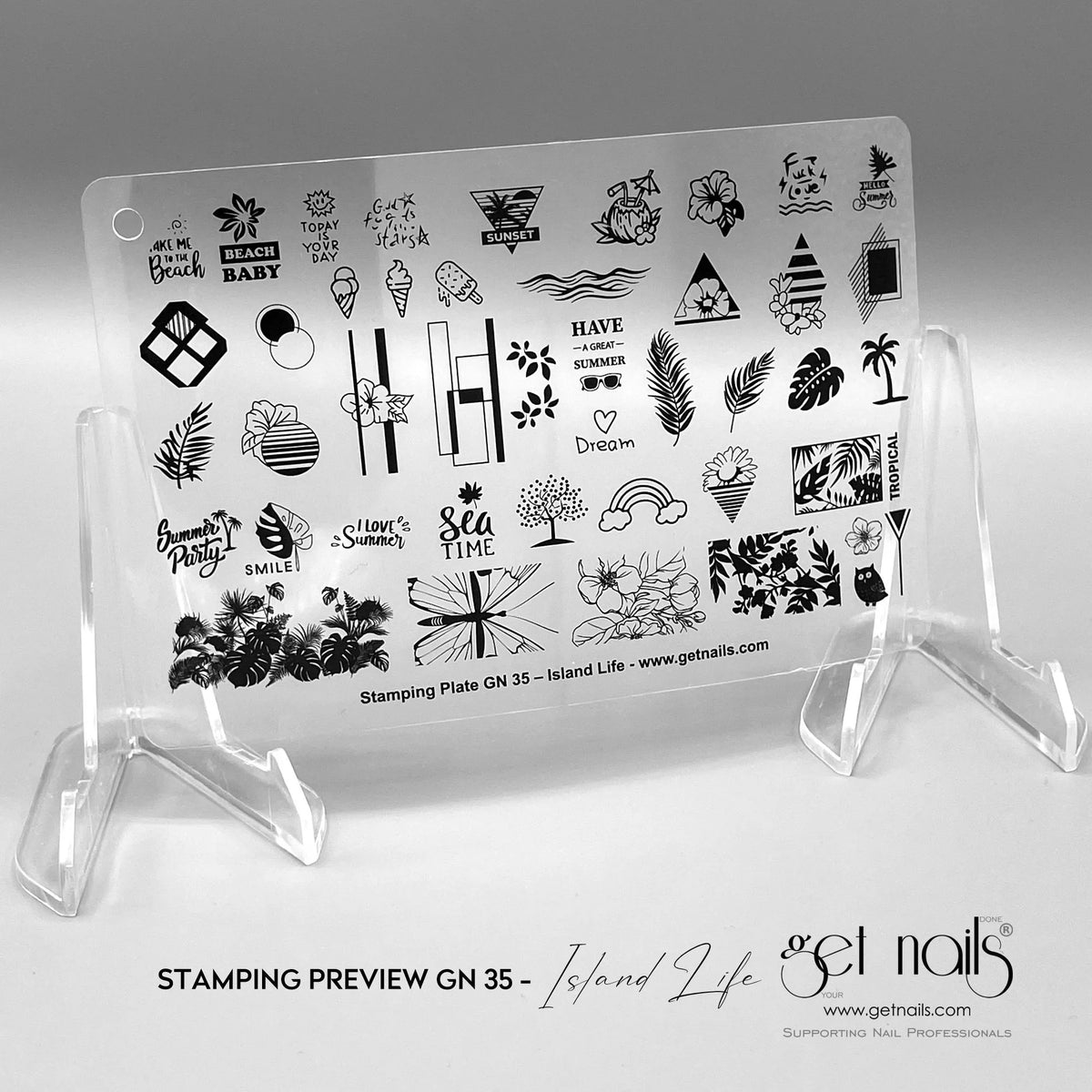 Stamping Preview GN 35 - Island Life