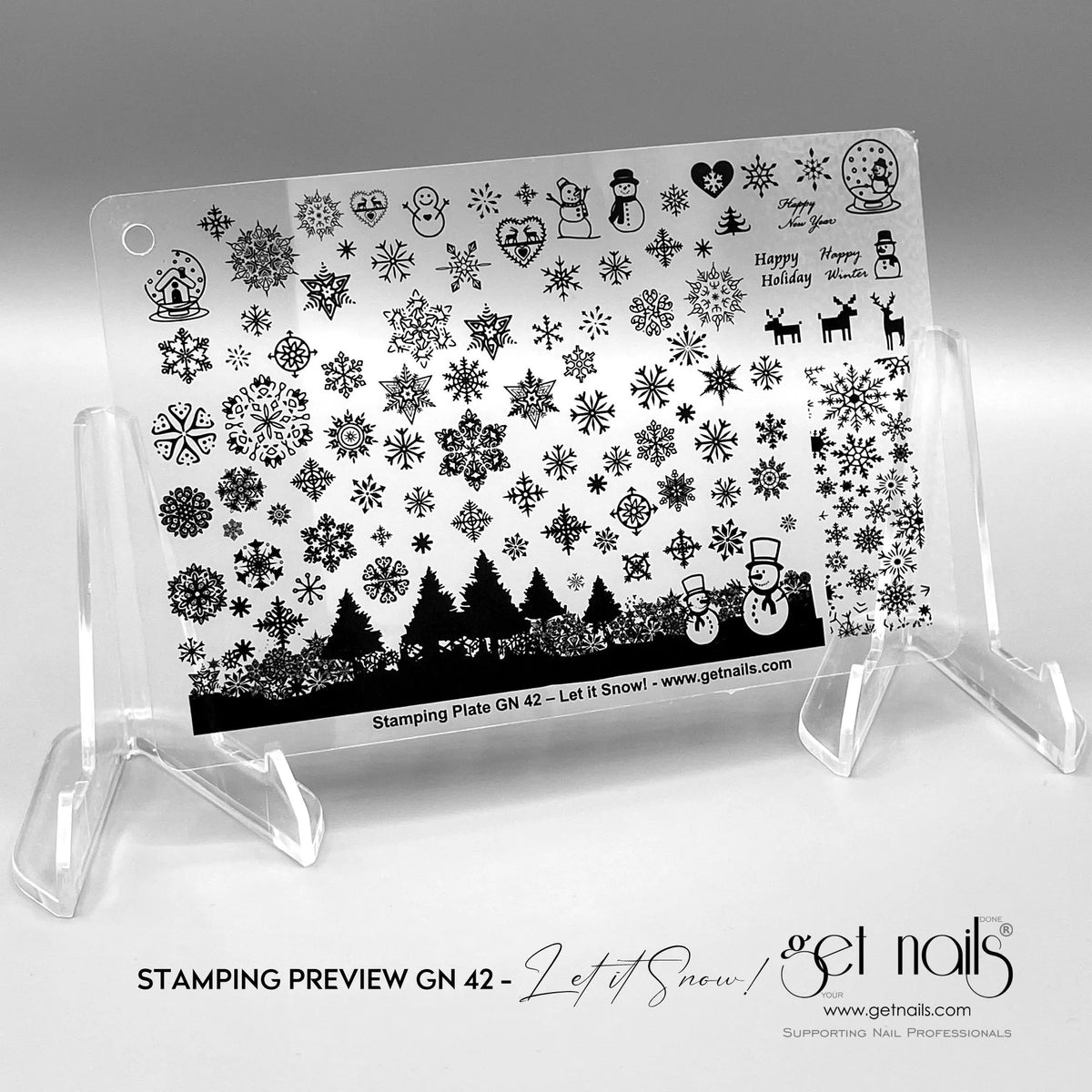 Stamping Preview GN 42 - Let it Snow!