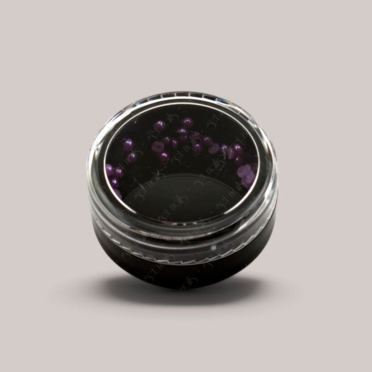 Perle Flat Back - Violet, 50 buc.