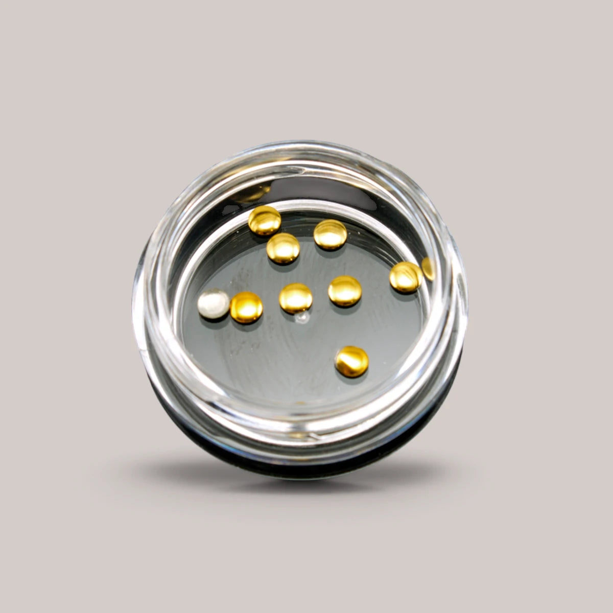 Tinte Flat Rotund Gold, 20 buc./set