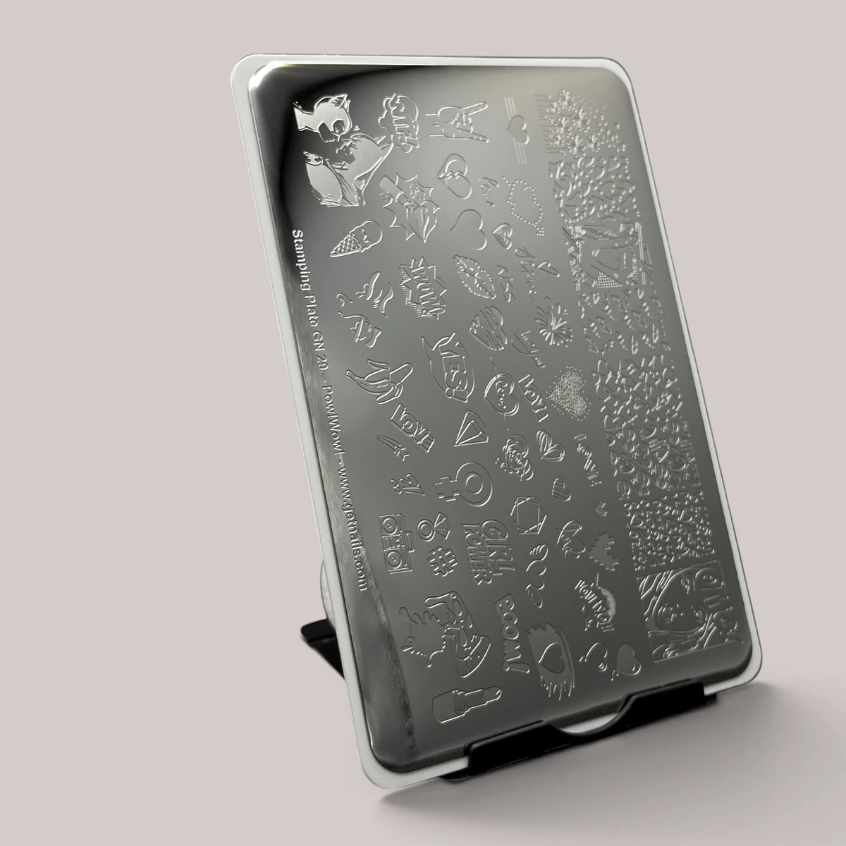 Stamping Plate GN 29 - Pow!Wow!