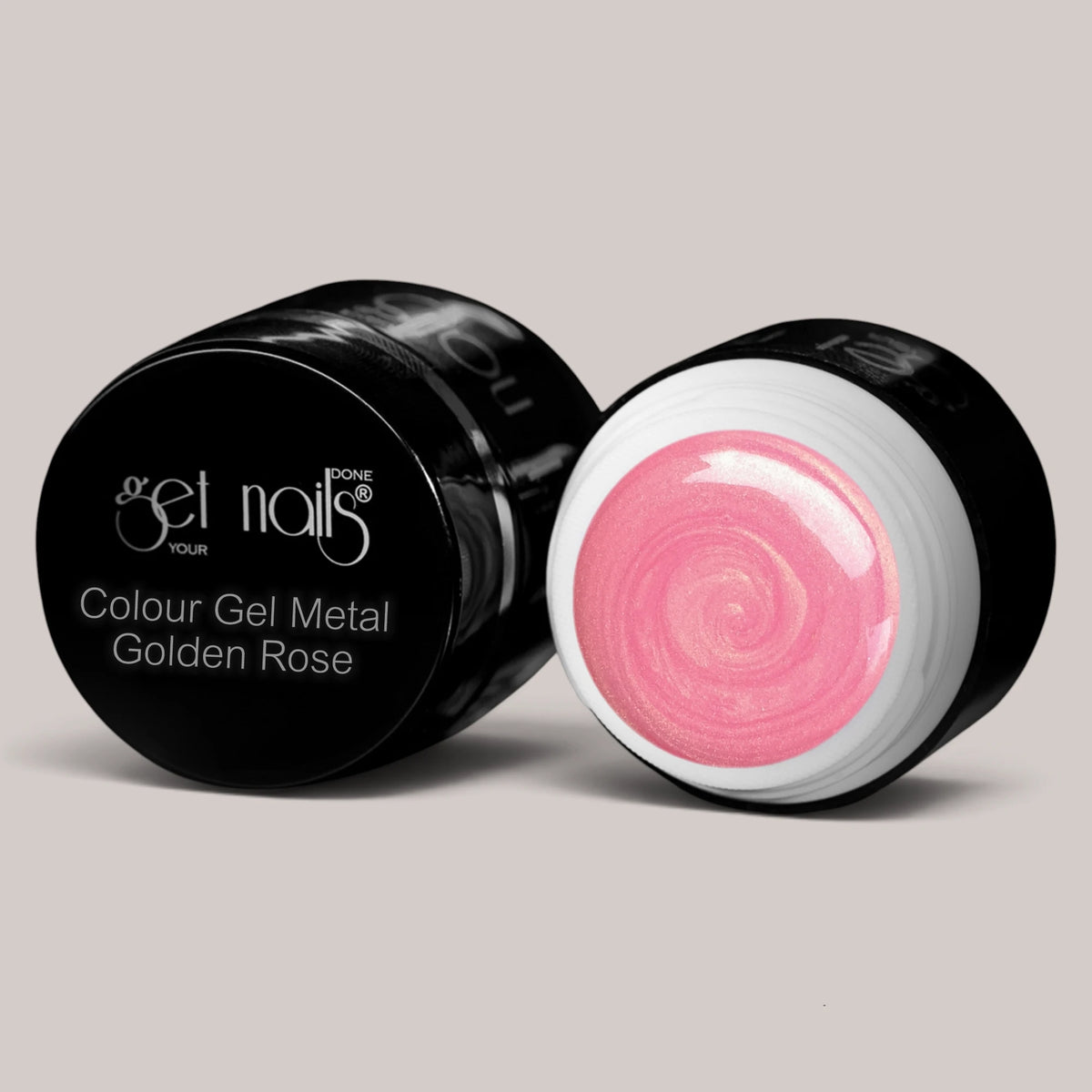 Colour Gel Metal Golden Rose 5g