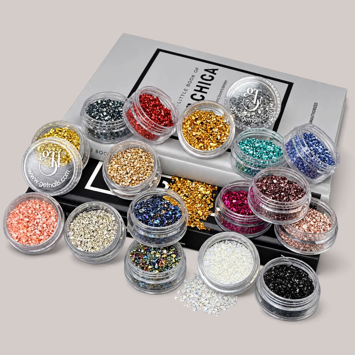 Set Crushed Stones, 17 culori GN