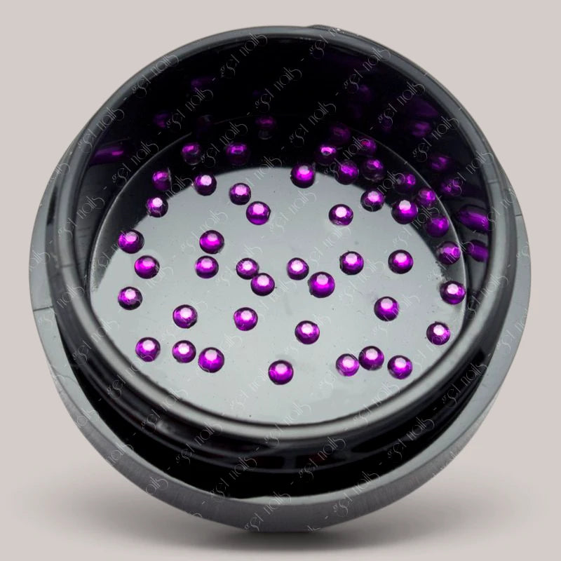 Strasuri Rotund 1,5 mm - Mauve, 50 buc.