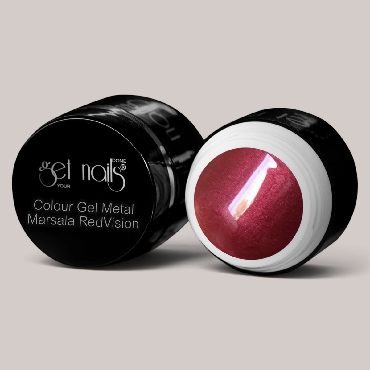 Colour Gel Metal Marsala RedVision | Gel Colorat UV/LED