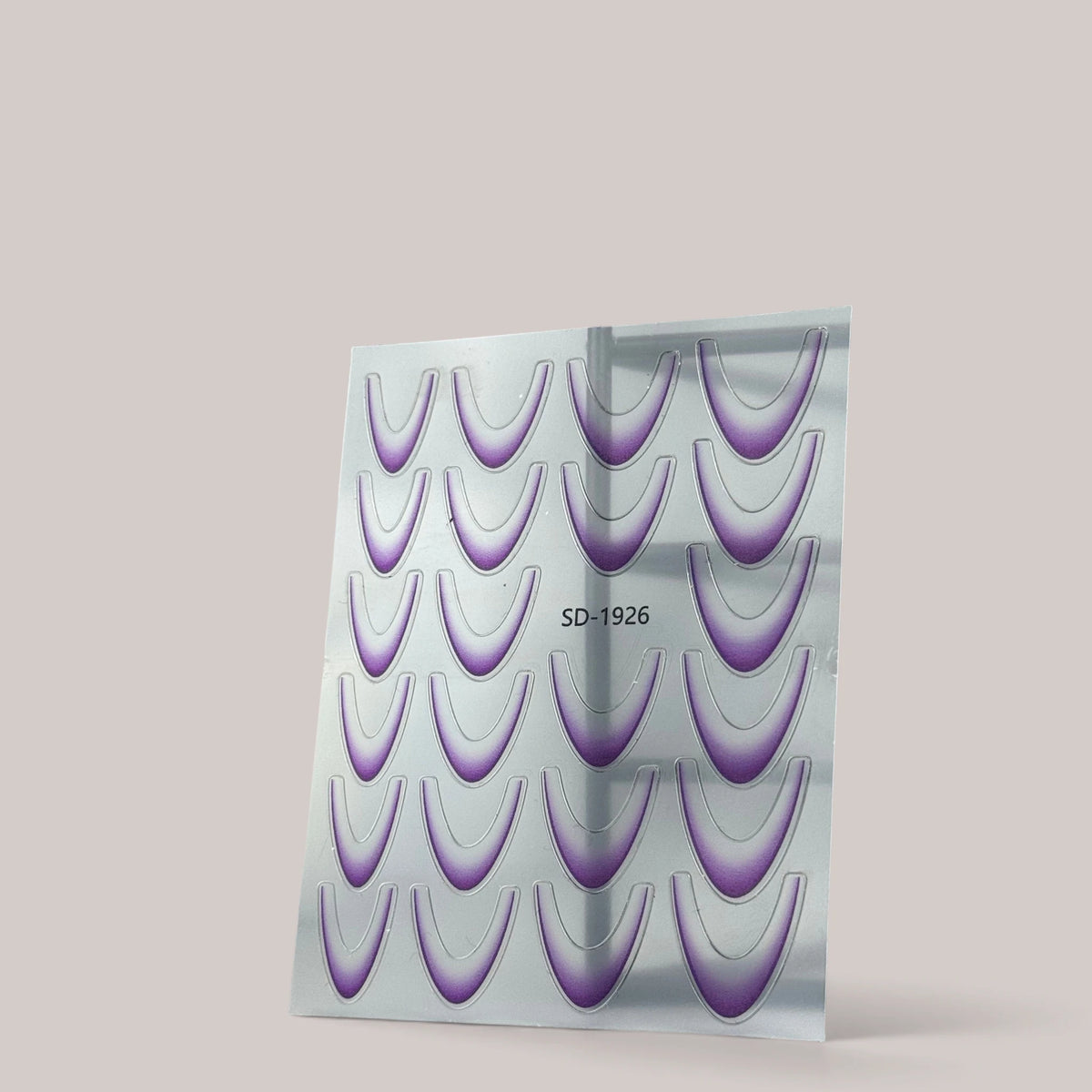 Sticker Ombre French Smile Purple GN