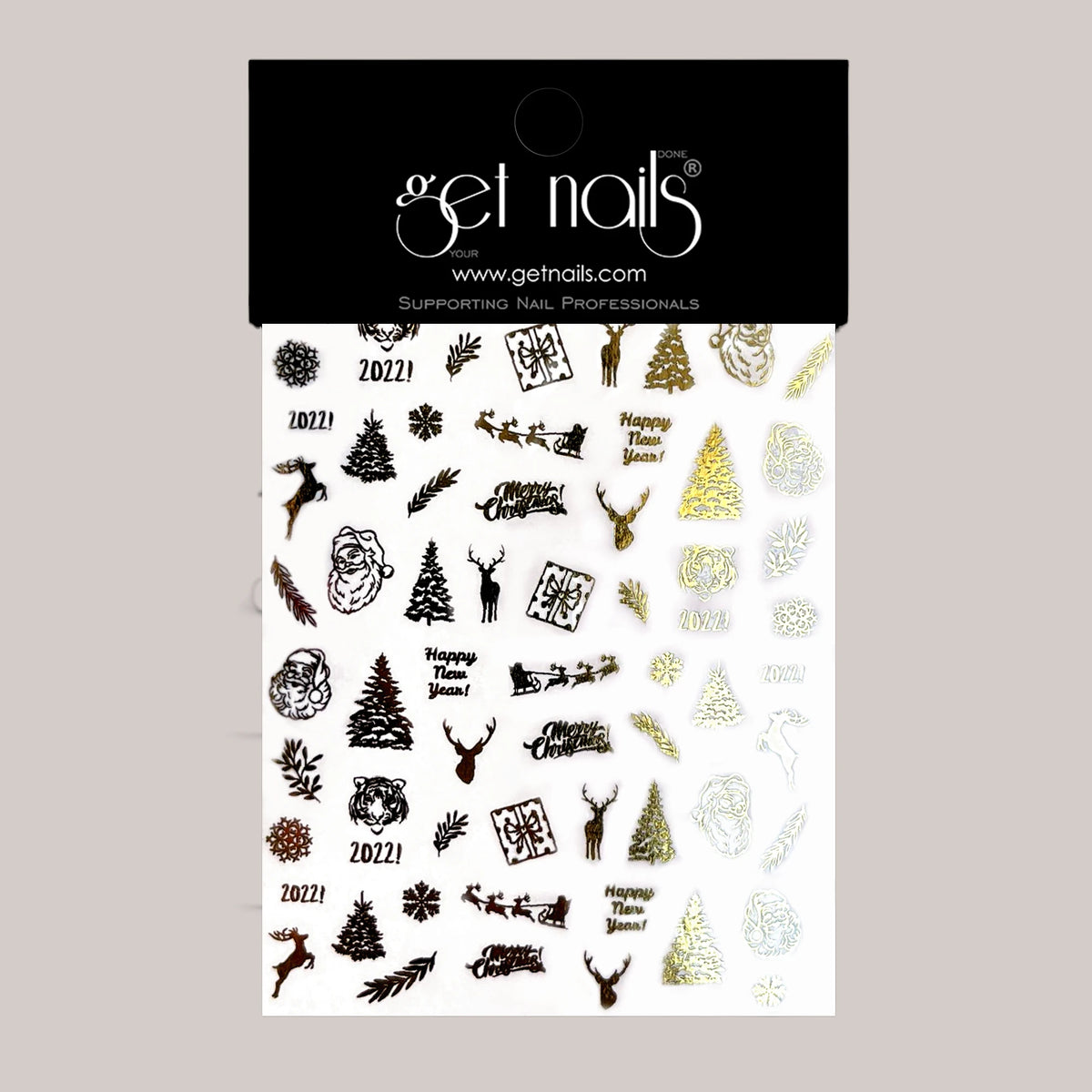 Sticker Art Tattoo 50 GN Gold Winter