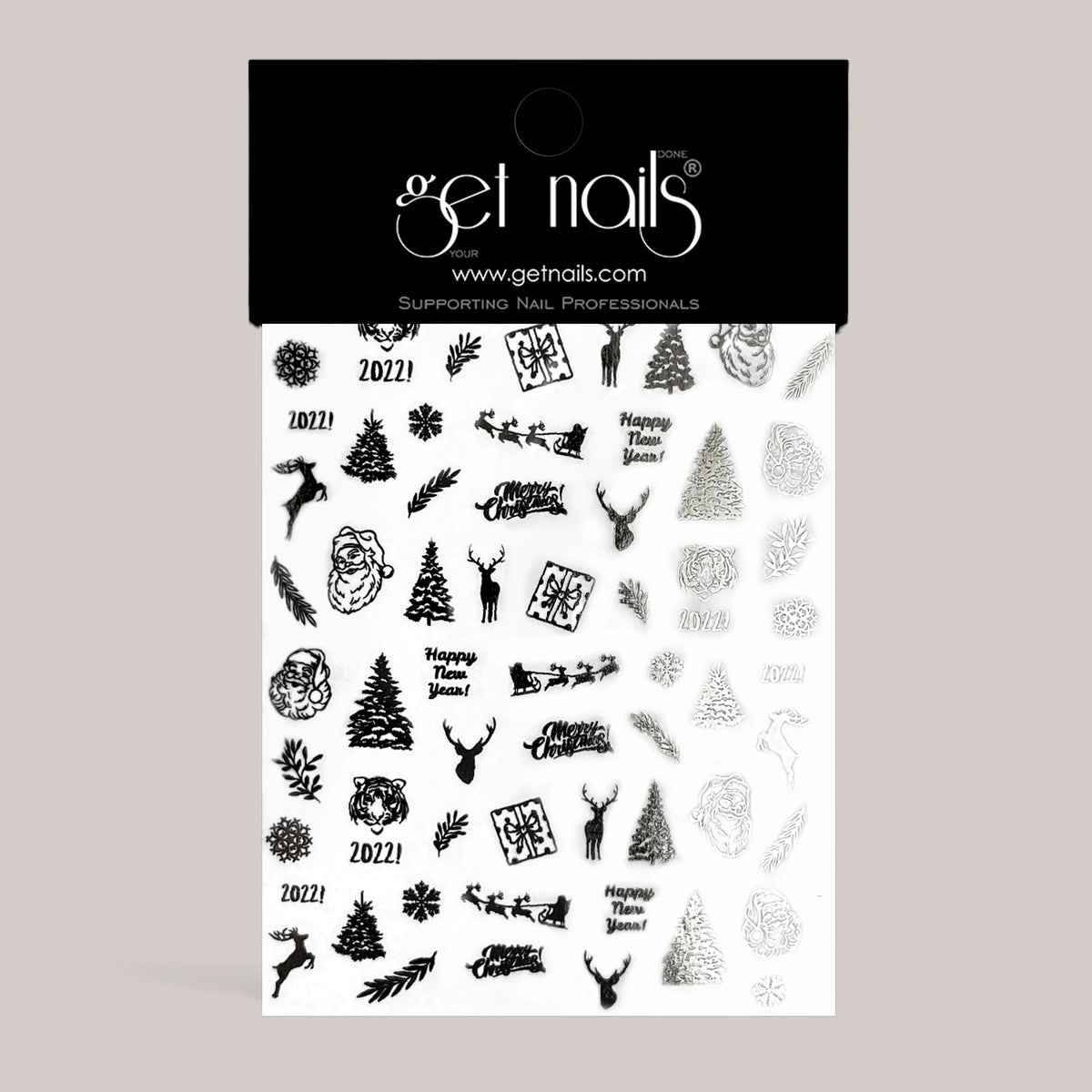 Sticker Art Tattoo 51 GN Silver Winter