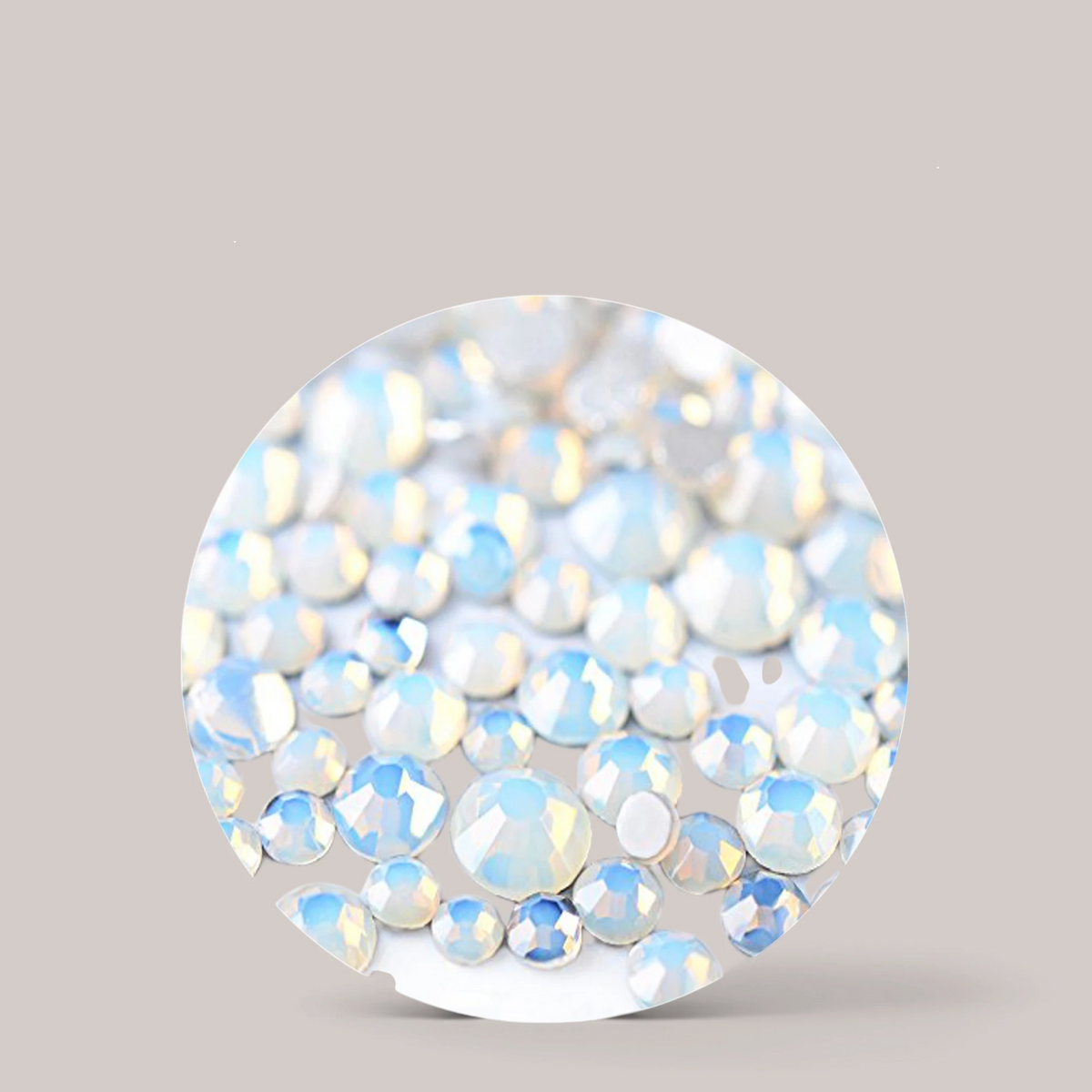 Star Crystals White Opal, SS3 GN