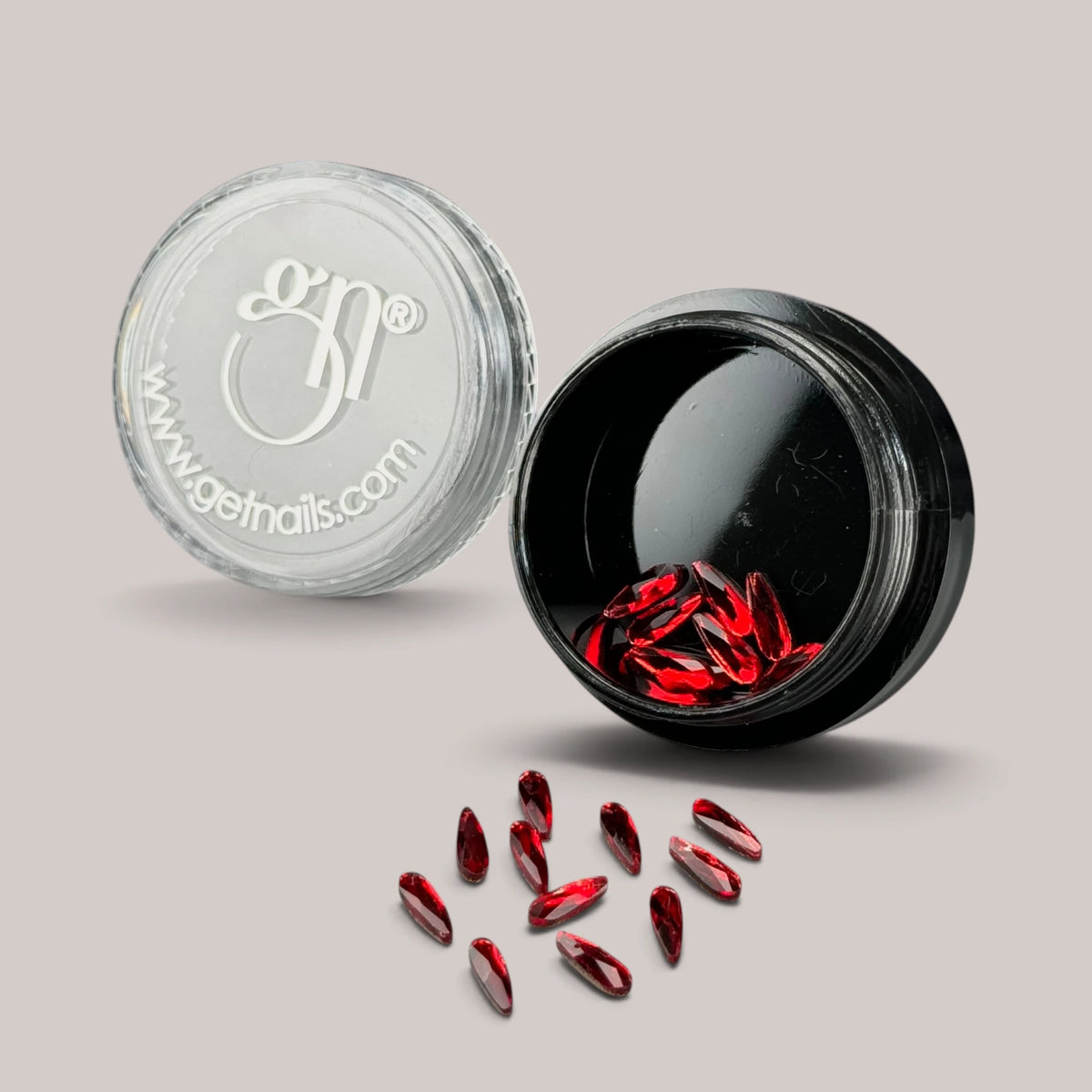 Ice Crystals Mini Red, 20 buc. GN