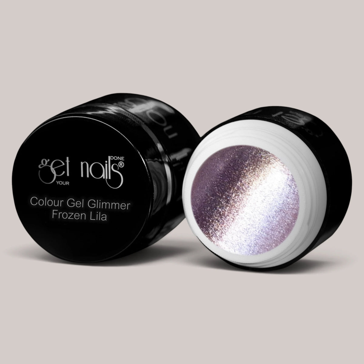 Colour Gel Glimmer Frozen Lila | Gel Colorat UV/LED