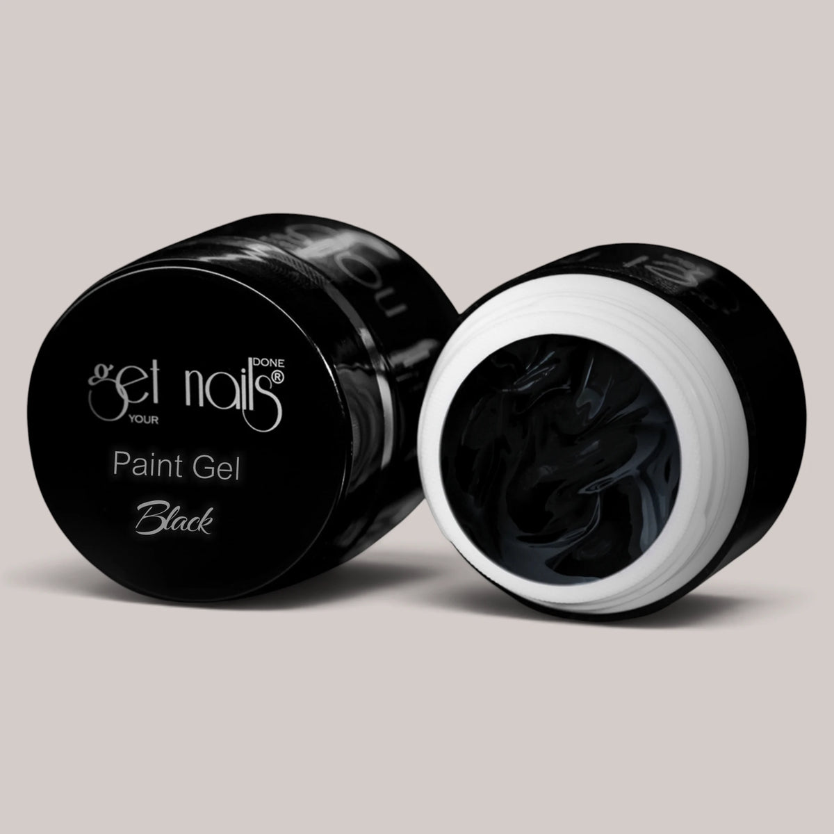 Paint Gel Black | Gel Colorat Unghii UV/LED