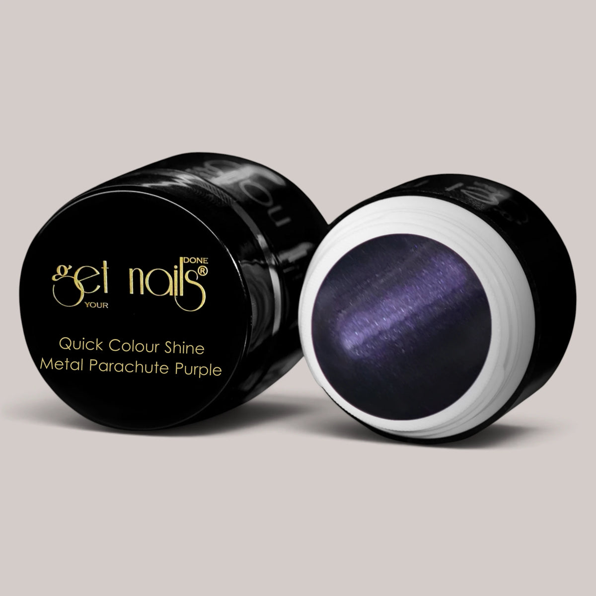 Quick Colour Shine Metal Parachute Purple | Gel Colorat UV/LED