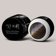 Colour Gel Glitter Burning Wood | Gel Colorat UV/LED