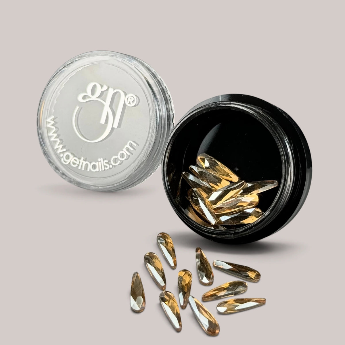 Ice Crystals RoseGold, 20 buc. GN