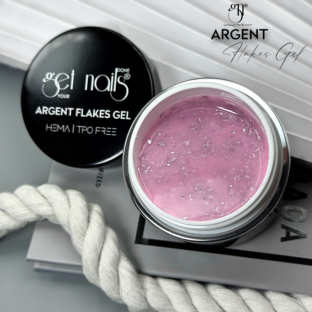 Argent Flakes Gel 50g