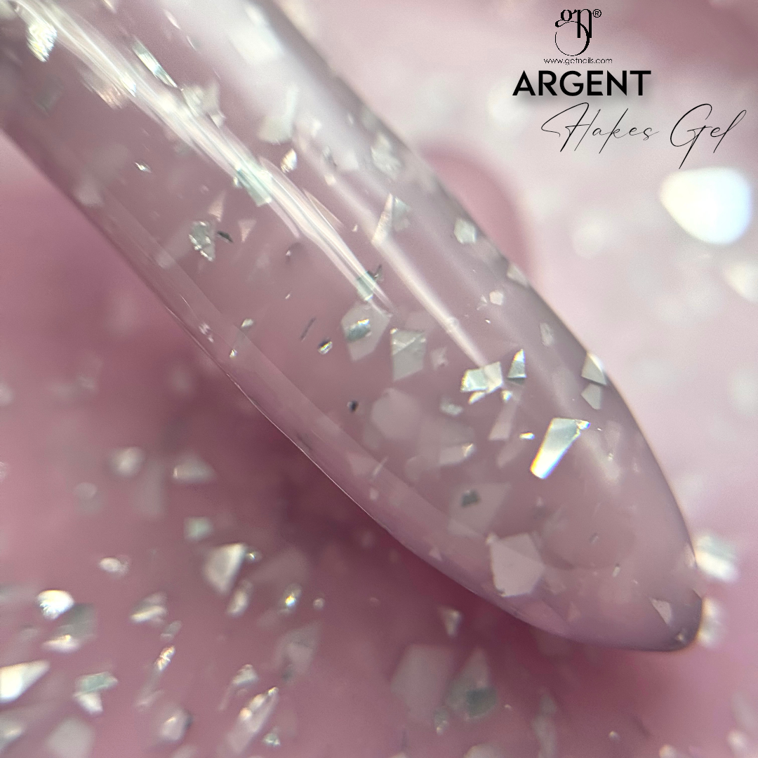 Gel aux flocons d'argent 50g