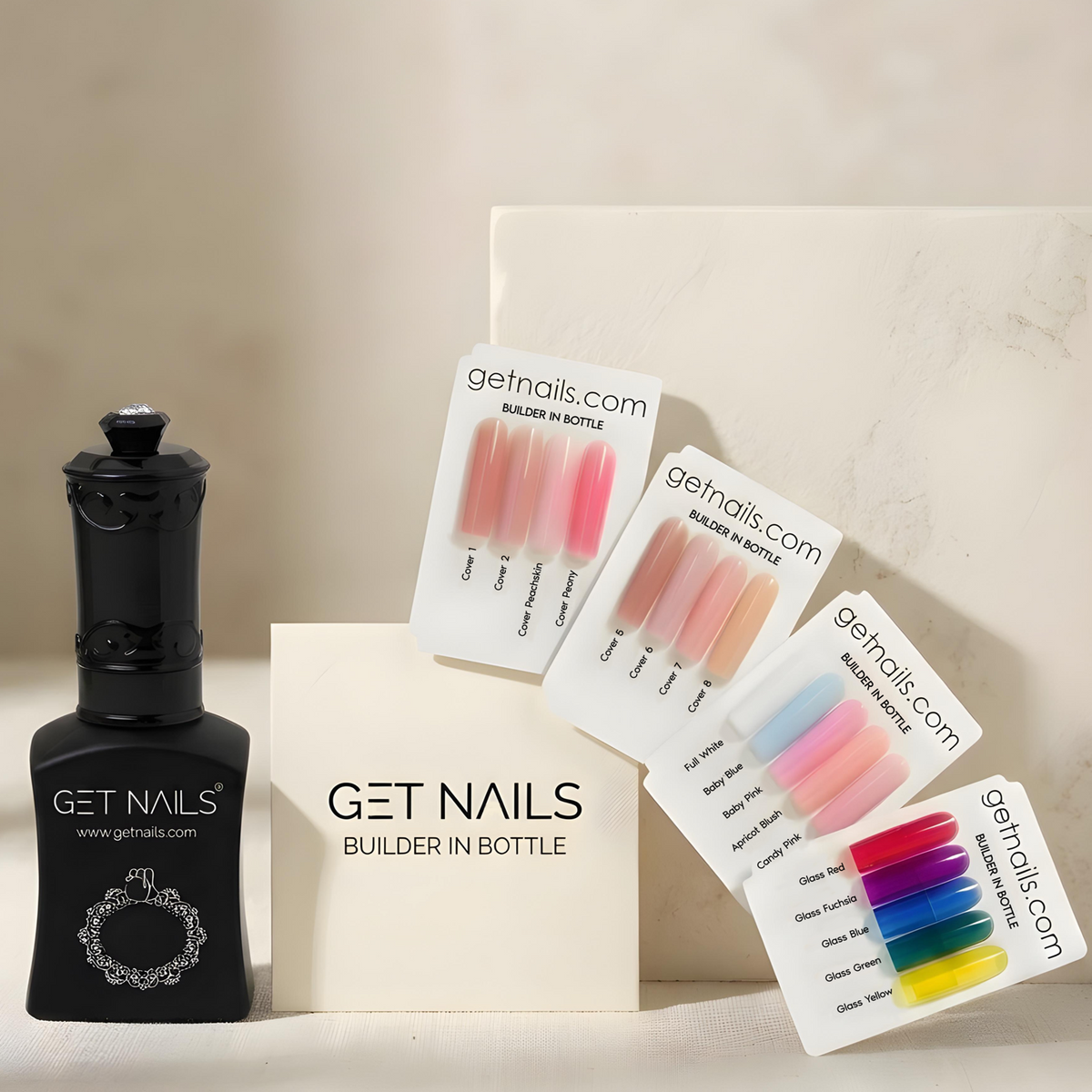 Builder in Bottle Cover 8 Beyond Nude | Gel de construction auto-égalisant en flacon