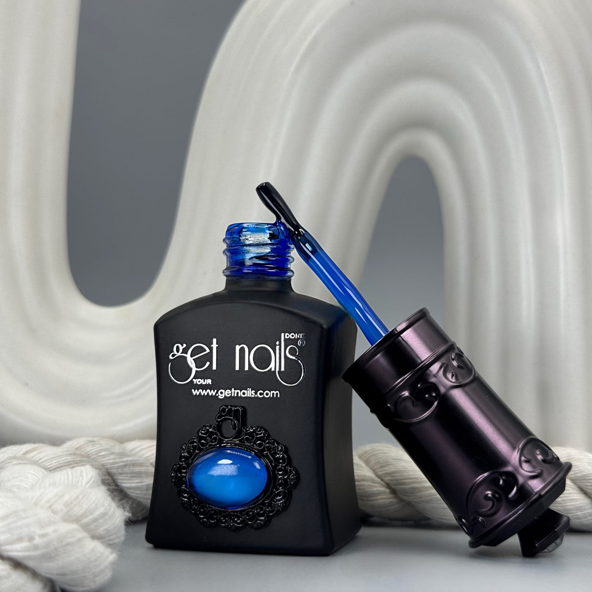 Builder in a Bottle Glass Blue | Self-Leveling Construction Gel in a Bottle