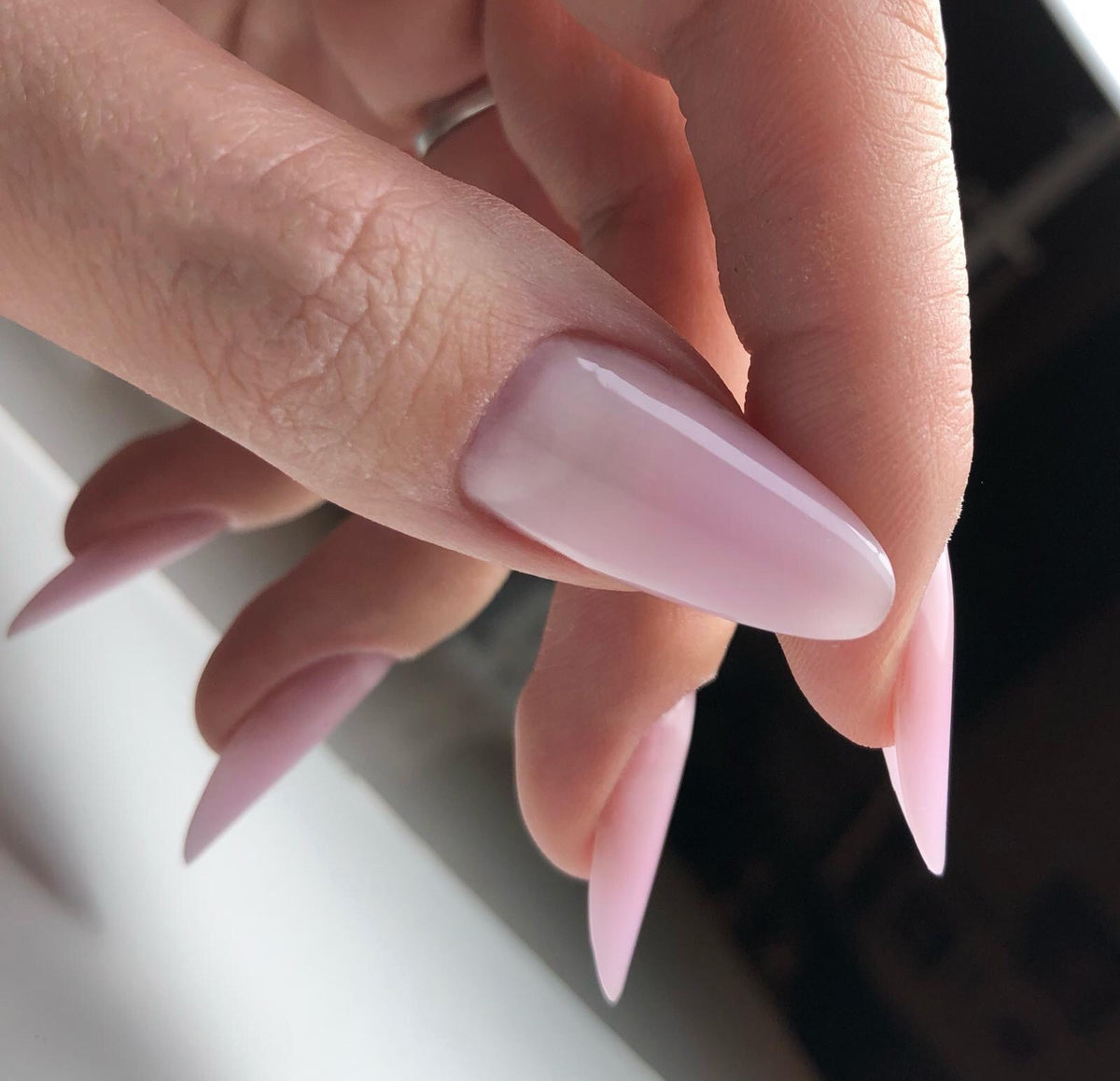 Builder in Bottle Soft Milky Rose | Self-Leveling Builder Gel in a Bottle