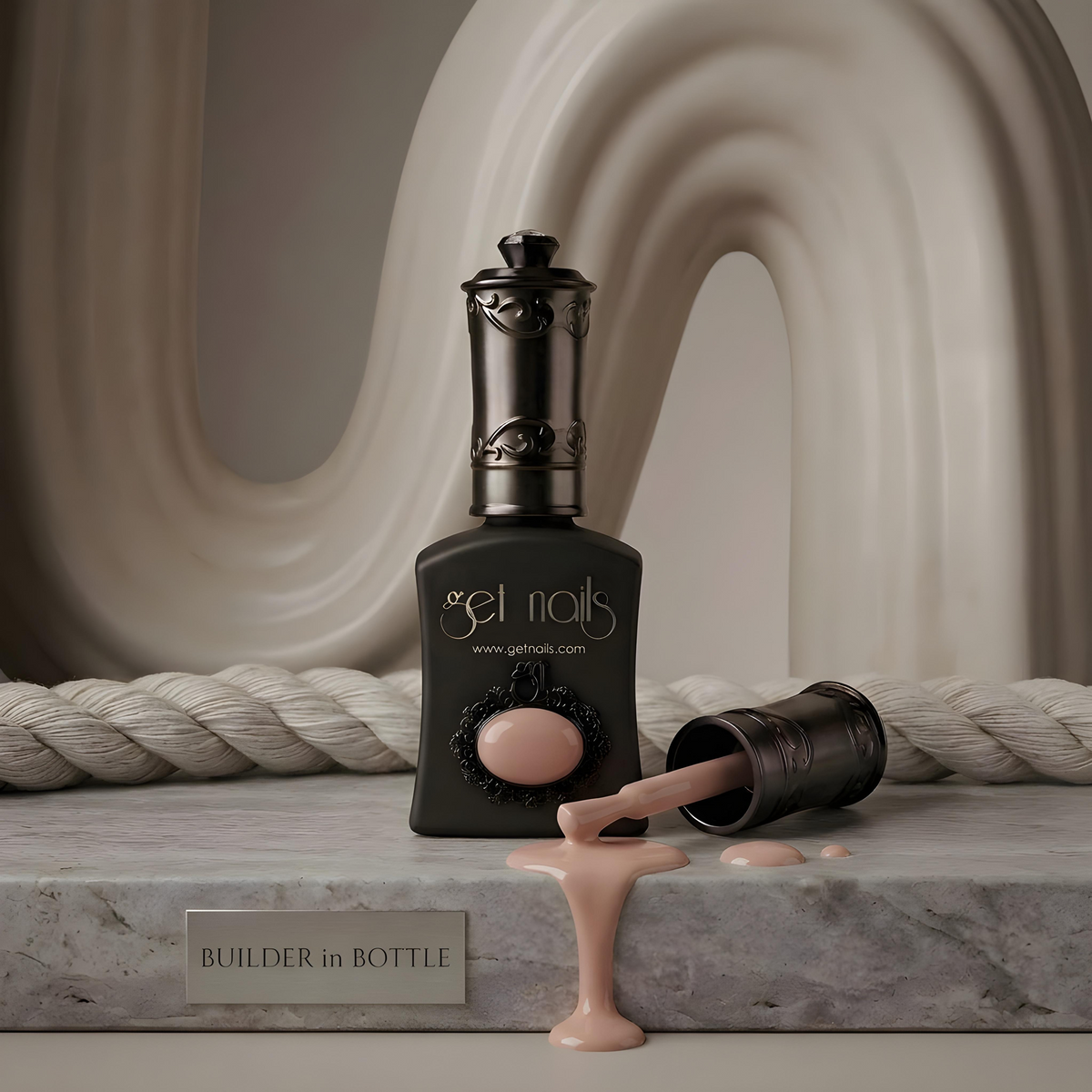 Builder in Bottle Cover 5 Ash Rose | Gel de construction auto-égalisant en flacon