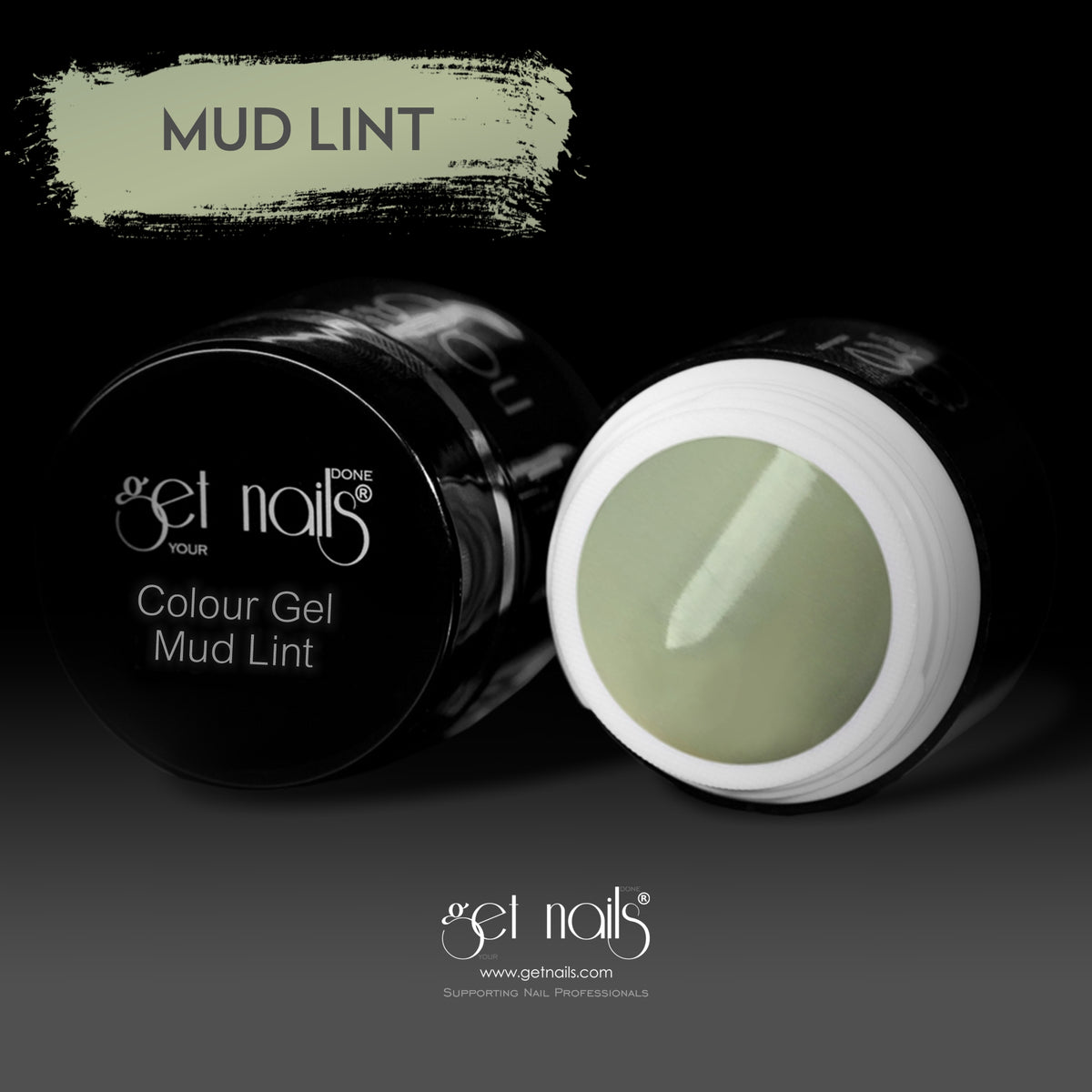 Colour Gel Mud Lint | UV/LED Nail Color Gel