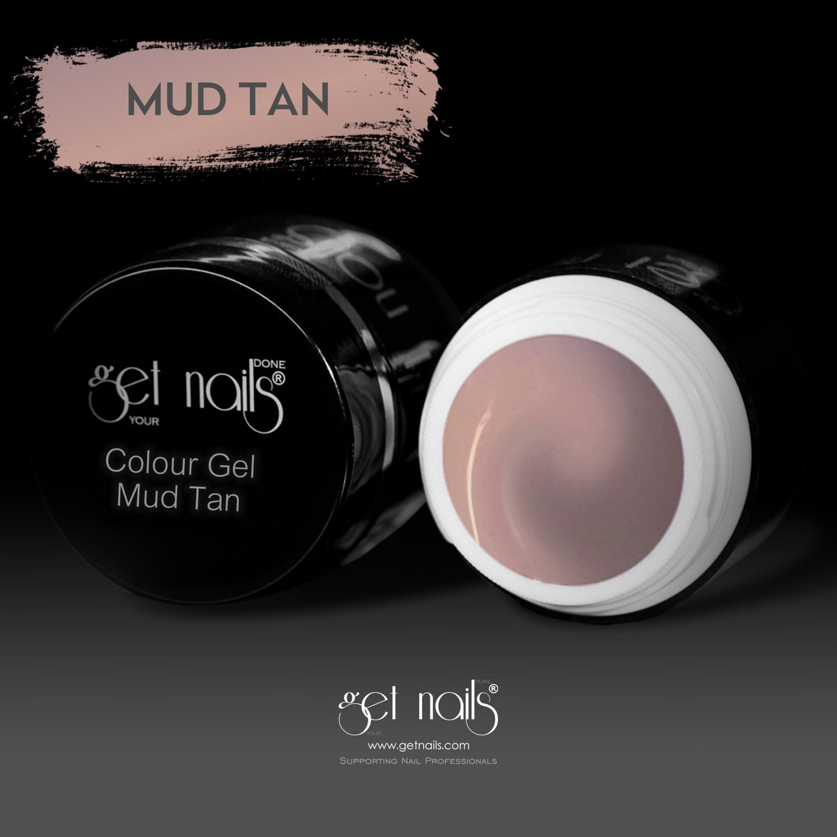 Colour Gel Mud Tan | UV/LED Nail Gel Color