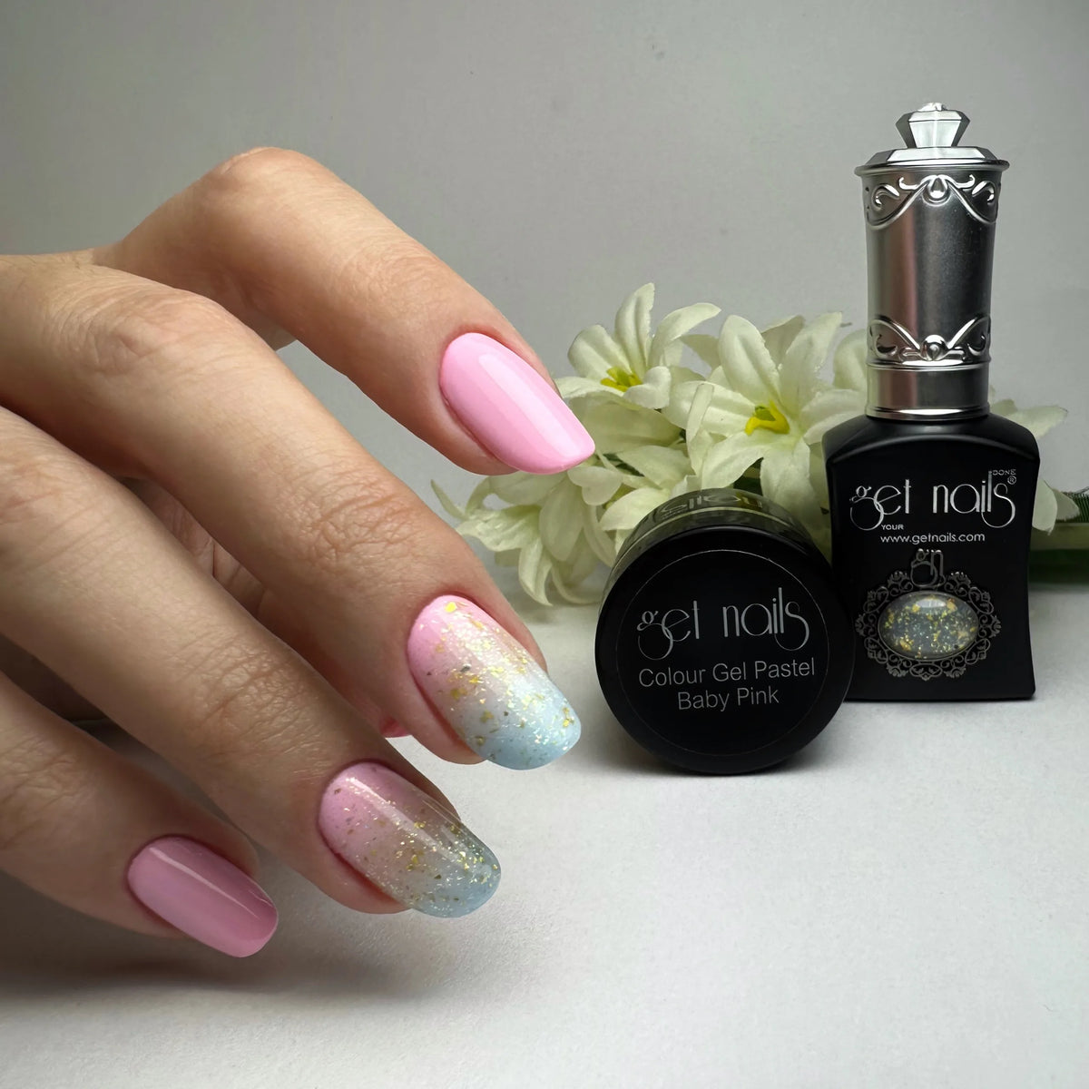 Colour Gel Pastel Baby Pink | Gel Colorat Unghii UV/LED