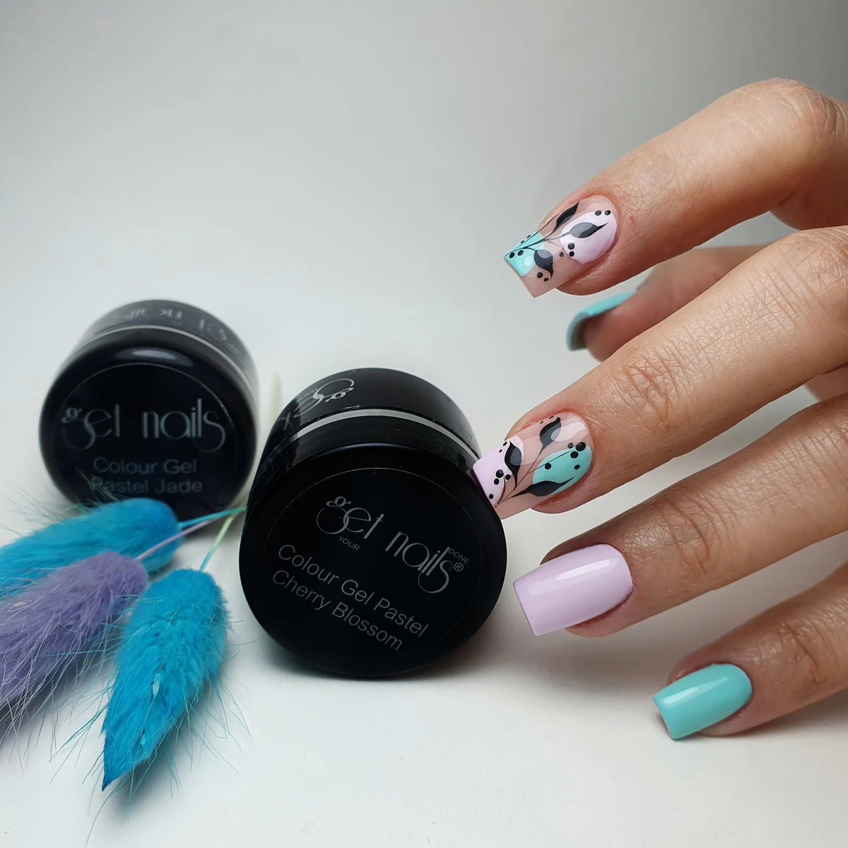 Gel Couleur Pastel Jade | Gel Couleur Ongles UV/LED