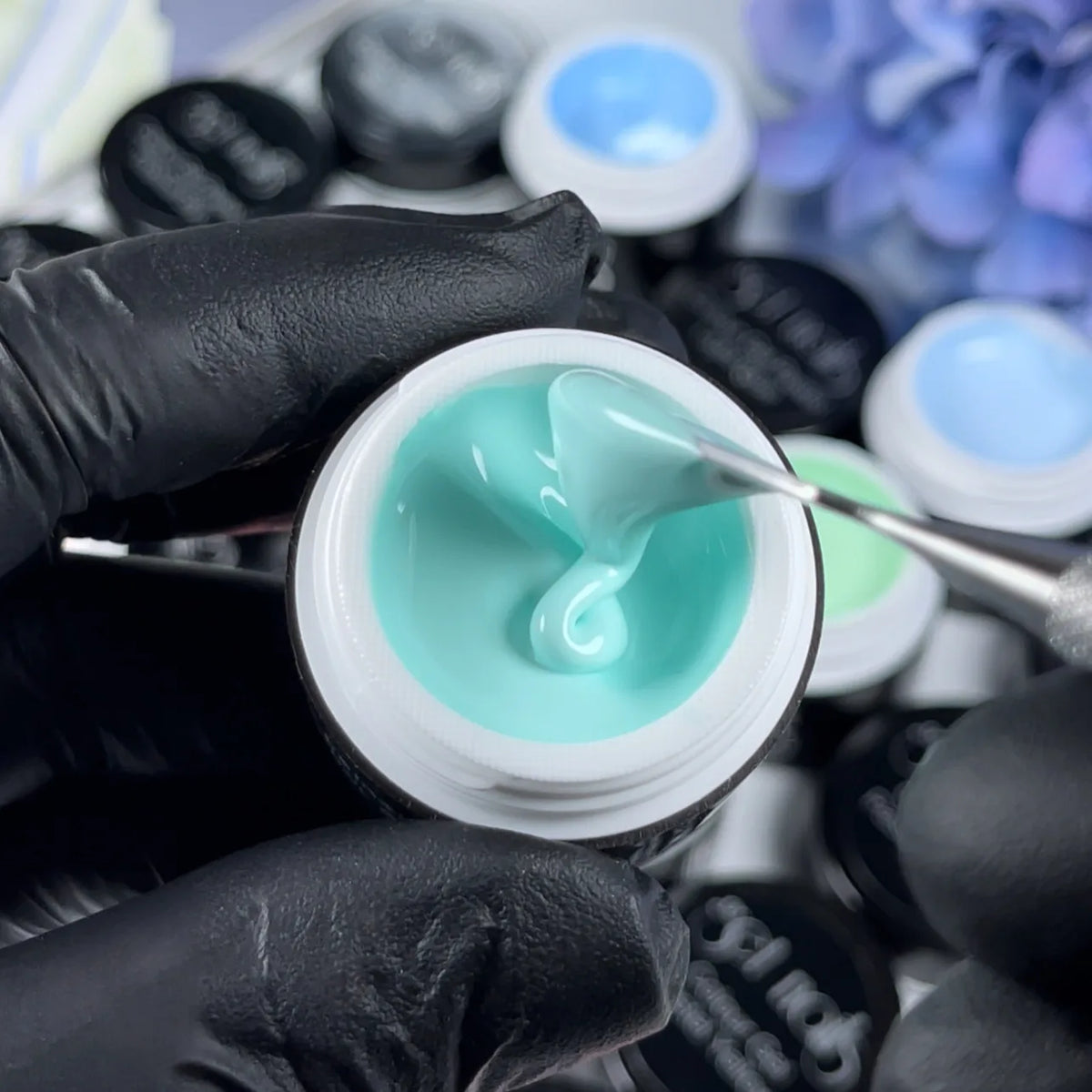 Gel Couleur Pastel Jade | Gel Couleur Ongles UV/LED