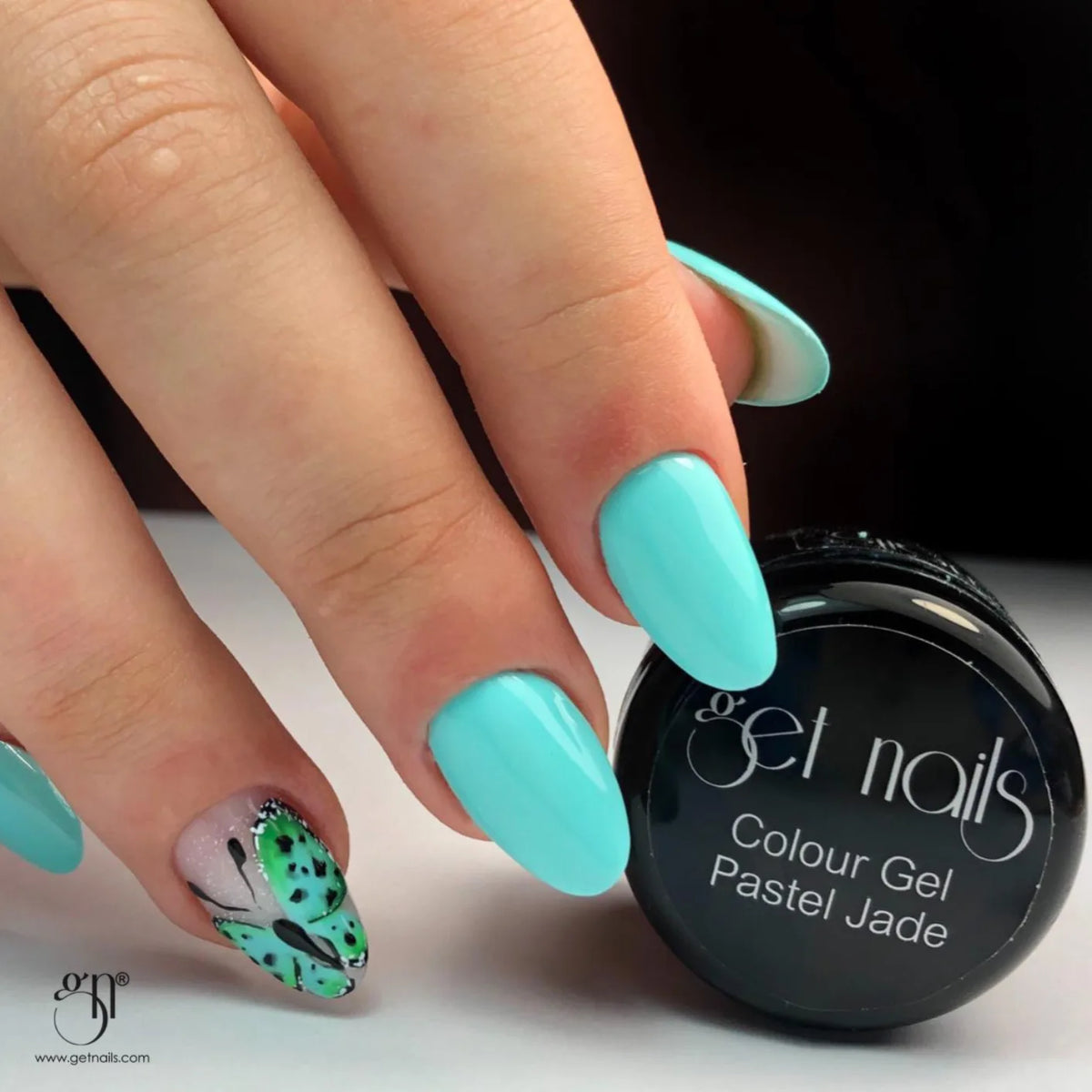 Pastel Jade Colour Gel | UV/LED Nail Gel Color