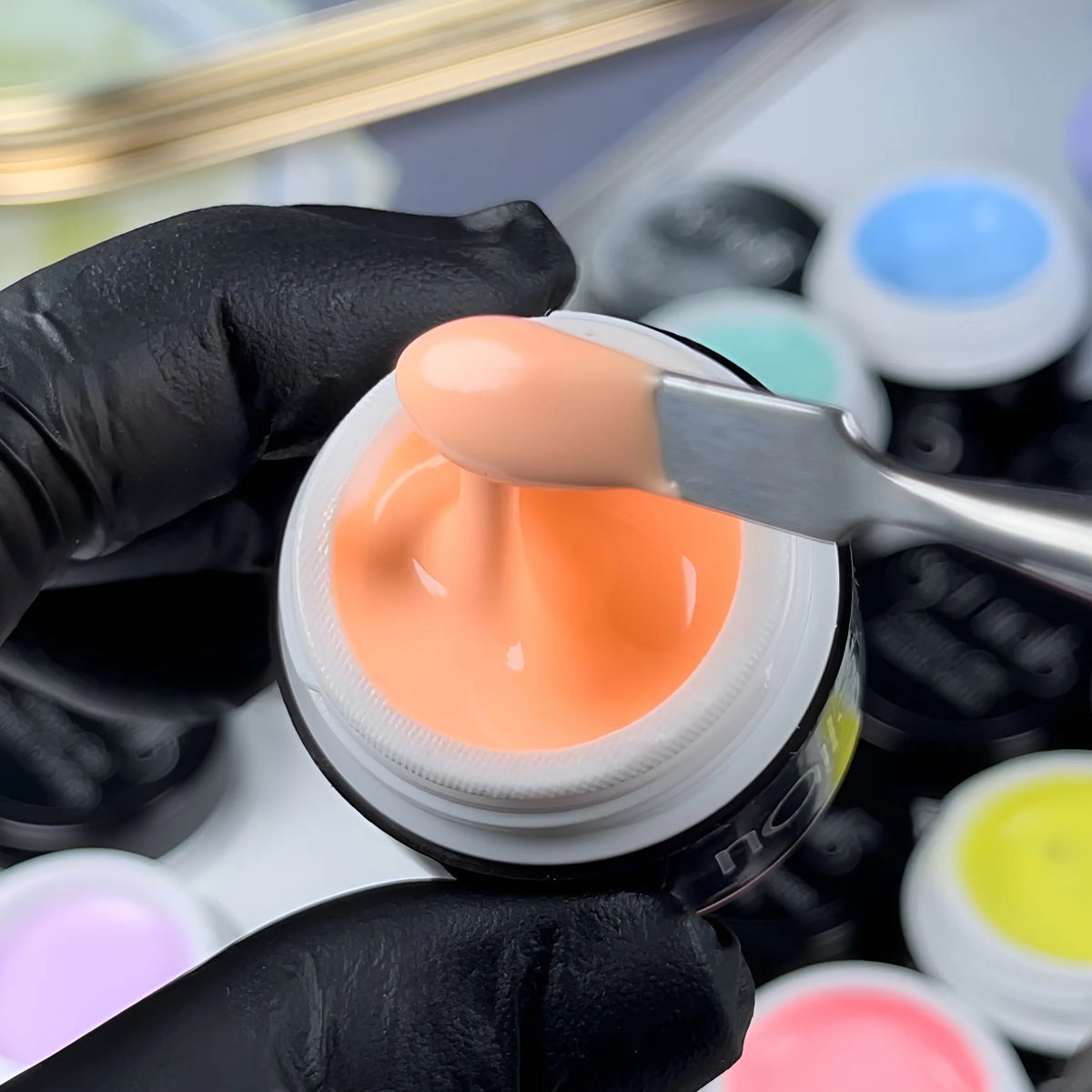 Pastel Orange Colour Gel | UV/LED Nail Gel Color
