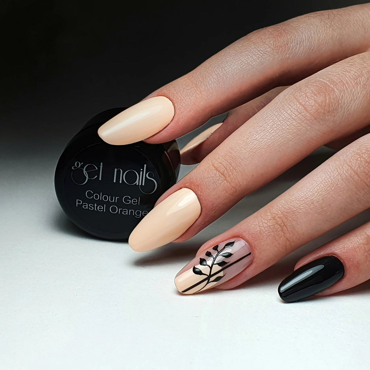 Colour Gel Pastel Orange | Gel Colorat Unghii UV/LED