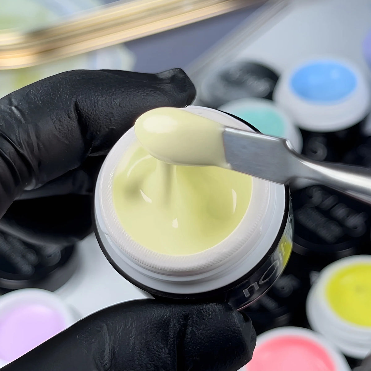 Colour Gel Pastel Yellow | Gel Colorat Unghii UV/LED